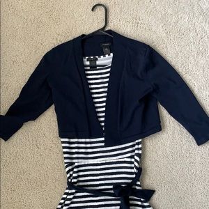 Navy shirt sweater for dresses